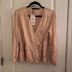 Zara Wrap Blouse